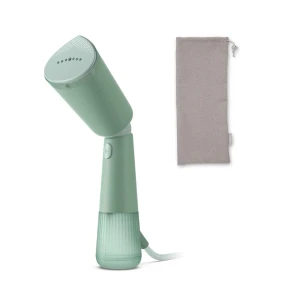 Отпариватель Philips компактный Series 5000, 1400Вт, 120мл, паровой удар -24гр, складная ручка, пластик, серо-зеленый №6