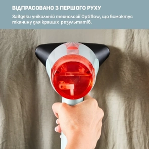 Отпариватель Tefal компактный AeroSteam, 1400Вт, 100мл, постоянная пара – 20гр, светло-зеленый №6