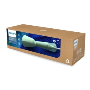 Отпариватель Philips компактный Series 5000, 1400Вт, 120мл, паровой удар -24гр, складная ручка, пластик, серо-зеленый №8