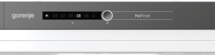 Морозильна камера Gorenje вбудована, 177x56х56, 212л, А++, NF, диспл внутр., білий №11