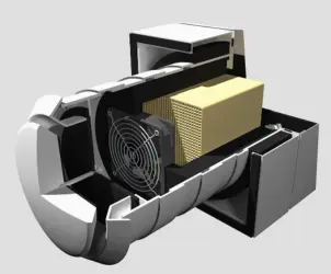 Рекуператор Ventoxx Harmony Slim Line 0.5м пульт дистанційного керування LED-індикація компенсаційний короб №7