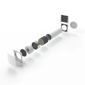 Рекуператор Ventoxx Harmony Smart 0,75м пульт дистанційного керування Wi-Fi LED-індикація пластикова решітка №7