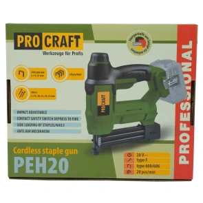 Акумуляторний степлер Procraft PEH20 (Без акб та зп) №17