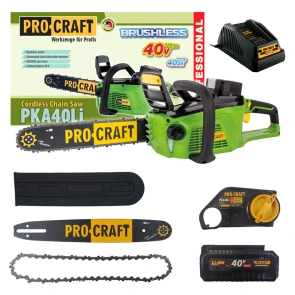 Акумуляторна ланцюгова пила Procraft PKA40Li №11