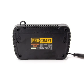 Акумуляторна ланцюгова пилка Procraft PCA40/2 (2 акб 4Аг + ЗП 20/2) №8