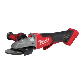 Углошлифовальная машина MILWAUKEE 125 мм с плоским редуктором M18FSAGF125XPDB-0X (+ рукоятка, защитная кожух, бескл. гайка, 2 защитная эк. №4