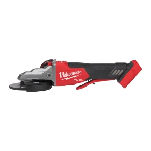 Углошлифовальная машина MILWAUKEE 125 мм с плоским редуктором M18FSAGF125XPDB-0X (+ рукоятка, защитная кожух, бескл. гайка, 2 защитная эк. №9