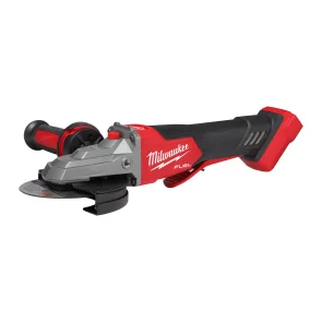 Углошлифовальная машина MILWAUKEE 125 мм с плоским редуктором M18FSAGF125XPDB-0X (+ рукоятка, защитная кожух, бескл. гайка, 2 защитная эк. №10