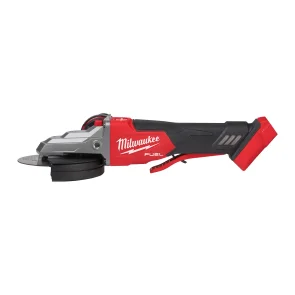 Углошлифовальная машина MILWAUKEE 125 мм с плоским редуктором M18FSAGF125XPDB-0X (+ рукоятка, защитная кожух, бескл. гайка, 2 защитная эк. №11
