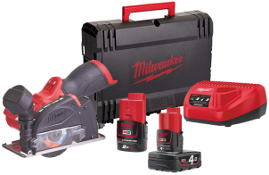 Субкомпактная отрезная многофункциональная машина MILWAUKEE M12 FCOT-422X FUEL 4933464619 (+ заряд.устройство, 2 акум., HD кейс) №3