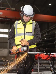 Шлифмашина угловая аккумуляторная MILWAUKEE, M18 FHSAGO125VXPDB2-0X, O125мм (HD кейс) №7