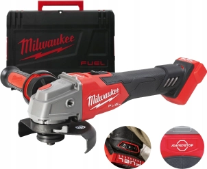 Угловая шлифмашина аккумуляторная MILWAUKEE, M18 FSAGV125XB-0X, диаметр 125 мм (HD кейс) №1