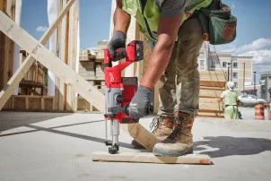 Перфоратор аккумуляторный бесщеточный SDS PLUS Milwaukee M18 BLHACD26-402X (+ зарядное устройство, 2 акум., HD кейс) №13