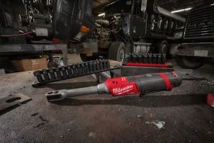 Аккумуляторный бесщеточный угловой гайковерт - трещотка M12 FPTR-0 крутящий момент 81Nm MILWAUKEE (+ гнезДа, аДаптеры для ковалДа) №6