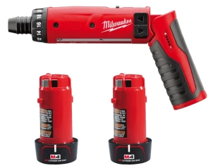 Викрутка акумуляторна MILWAUKEE M4 D-202B, (+ заряд. пристрій, 2 акум.Х2Аг, сумка для інструментів) №1