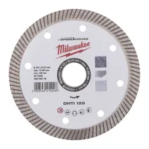 Диск алмазный SPEEDCROSS DHTI 125 мм для керамической плитки (чистый рез) MILWAUKEE