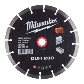 Диск алмазный MILWAUKEE DUH 230, диаметр 230мм №2