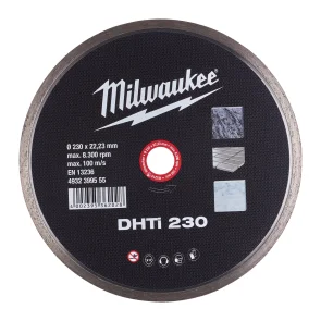 Диск алмазный для керамической плитки MILWAUKEE DHTI 230, 230мм №1