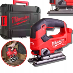 Лобзик аккумуляторный MILWAUKEE, M18 FJS-0X (+ холст, адаптер, кожух, насадка, накладка подошвы, HD №2