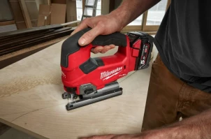 Лобзик аккумуляторный MILWAUKEE, M18 FJS-0X (+ холст, адаптер, кожух, насадка, накладка подошвы, HD №12