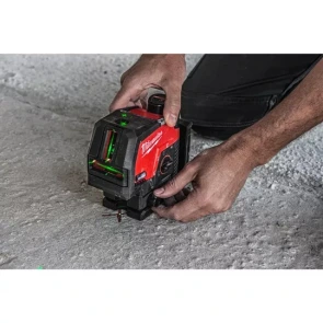 Нівелір лазерний лінійно-точковий акумуляторний MILWAUKEE, M12 CLLP-0C (кейс) №12