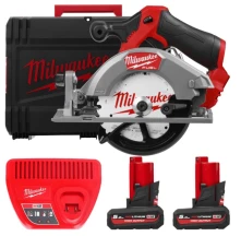 Пила дисковая аккумуляторная бесщеточная M12 FCS442-502X GEN2 MILWAUKEE (+ заряд.устройство, 2 акум., HD кейс)