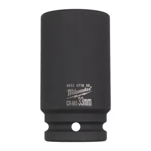 Головка ShW 3/4" MILWAUKEE удлиненная, 33мм №1