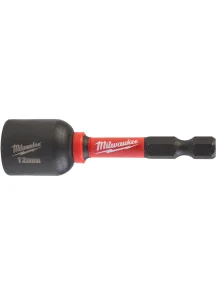 Торцевая головка 1/4 дюйма, шестигранная, 12 мм Shockwave, ударопрочная Milwaukee 4932492442 №2