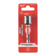 Торцева головка 1/4 дюйма, шестигранна Shockwave ударостійка ShW HEX13 x 65mm