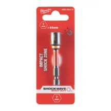 Торцева головка 1/4 дюйма, шестигранна, 7 мм Shockwave, ударостійка Milwaukee 4932492437