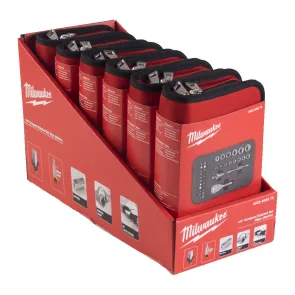 Набор головок с трещоткой и фурнитурой 1/4", 4 - 14 мм + ударные биты (39 шт.) MILWAUKEE 4932492672 №5