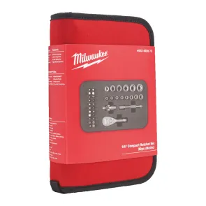 Набор головок с трещоткой и фурнитурой 1/4", 4 - 14 мм + ударные биты (39 шт.) MILWAUKEE 4932492672 №6