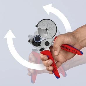 Труборез для композитных и пластиковых труб KNIPEX 90 25 25 №7
