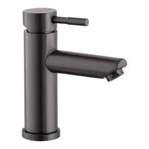 Комплект Душевая система WEZER PRO16-02-BLACK + Смеситель для умывальника WEZER EKO1A-01-ВLACK №6