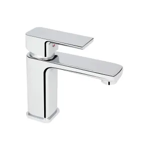 Комплект Душова система Swan Cascada Chrome Qtap + Змішувач для раковини Dozorca Chrome Lidz №10
