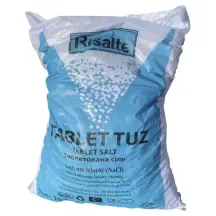 Соль таблетированная Risalte (Турция) в мешках 25кг