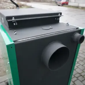 Шахтний котел опалювальний Zubr Termo 10 квт №9
