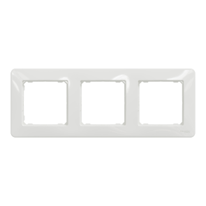Рамка 3-постовая, Белый, Sedna Design SDD311803 комплект 10 шт №2