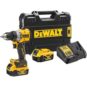Дрель-шуруповёрт аккумуляторная бесщёточная ударная DeWALT DCD805P2T №1