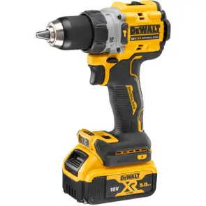 Дрель-шуруповёрт аккумуляторная бесщёточная ударная DeWALT DCD805P2T №2