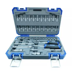 Набор инструментов профессиональный 1/4" 46 ед. Haisser BLACK 70256 №8