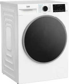 Стирально-сушильная машина Beko фронтальная, 10(7)кг, 1400, А, 60см, дисплей, инвертор, пара, HomeWhiz, белый №3