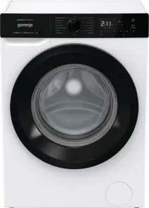 Стиральная машина Gorenje фронтальная, 7кг, 1400, A+++, 47см, дисплей, пар, инвертор, белый №3