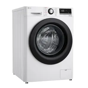 Пральна машина LG фронтальна, 9кг, 1400, A+++, 57см, дисплей, пара, інвертор, білий №3
