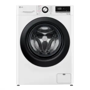 Пральна машина LG фронтальна, 8.5кг, 1200, A+++, 48см, дисплей, пара, інвертор, білий №2
