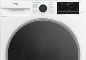 Стирально-сушильная машина Beko фронтальная, 10(7)кг, 1400, А, 60см, дисплей, инвертор, пара, HomeWhiz, белый №5