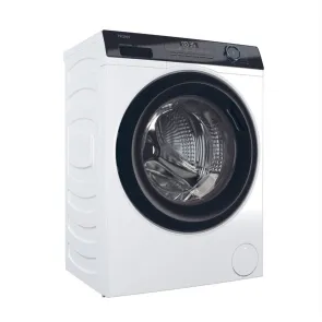 Стиральная машина Haier фронтальная, 7кг, 1400, A+++, 44см, дисплей, пара, инвертор, черный люк, прямой привод, белый №5