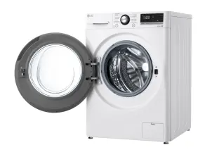 Пральна машина LG фронтальна, 9кг, 1400, A+++, 57см, дисплей, пара, інвертор, білий №5