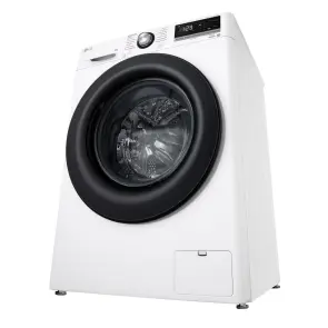 Пральна машина LG фронтальна, 9кг, 1400, A+++, 57см, дисплей, пара, інвертор, білий №7