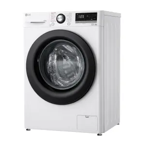 Пральна машина LG фронтальна, 8.5кг, 1200, A+++, 48см, дисплей, пара, інвертор, білий №6